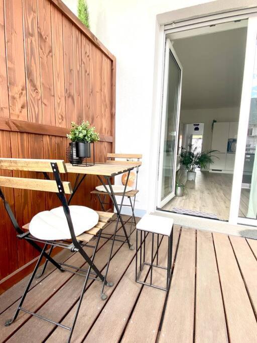 Modernes Trierer Cityloft Mit Grossem Balkon エクステリア 写真
