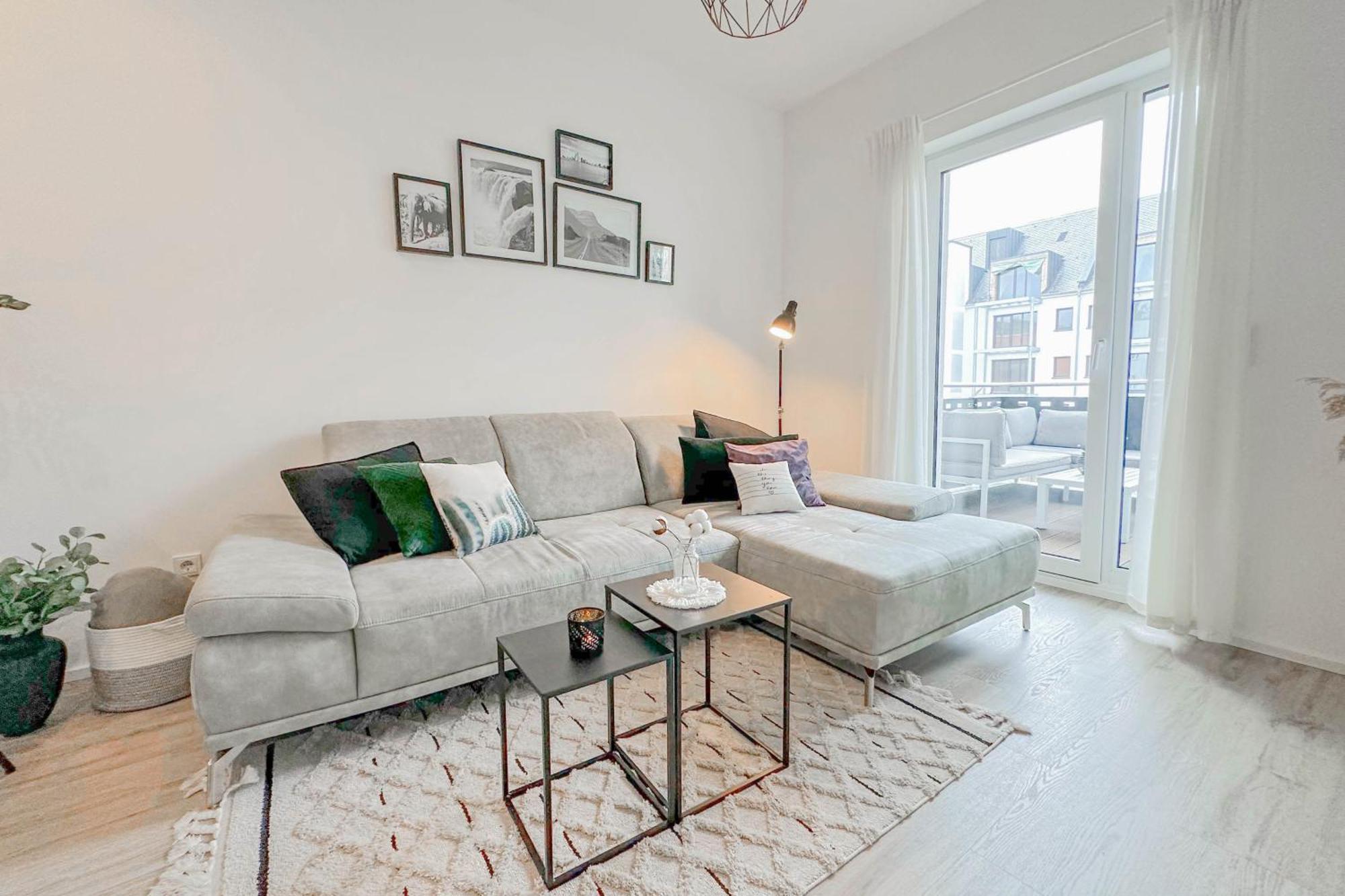 Modernes Trierer Cityloft Mit Grossem Balkon エクステリア 写真